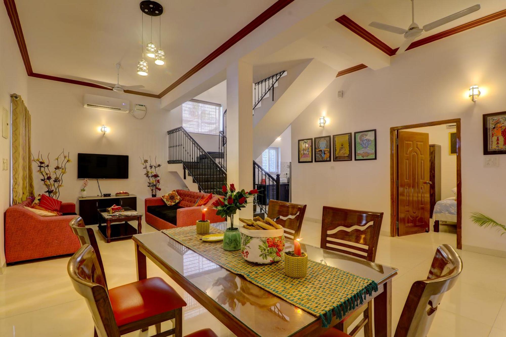 Jaqk Holidays - 9Bhk Villa For Big Groups, Private Pool-Wifi-Cartaker-Parking, North Goa باغا المظهر الخارجي الصورة