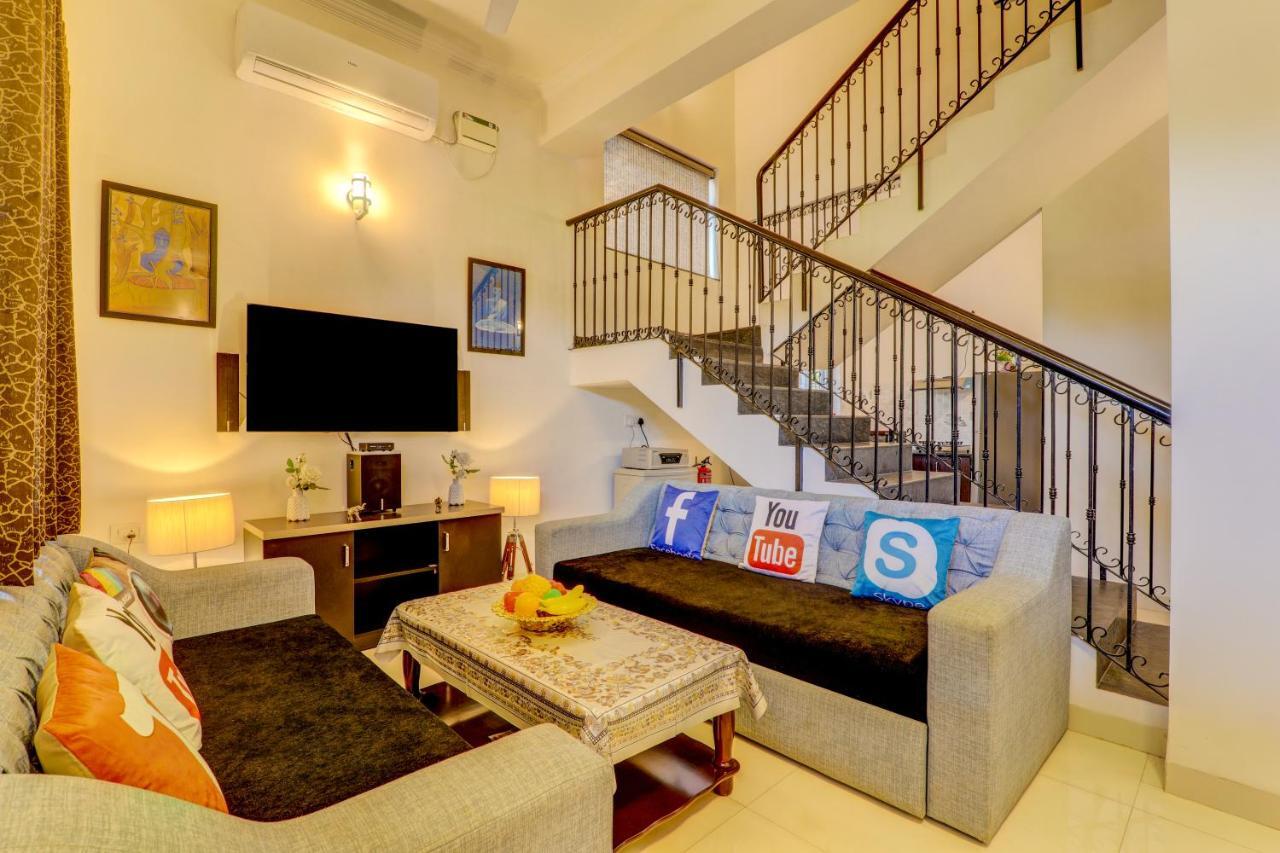 Jaqk Holidays - 9Bhk Villa For Big Groups, Private Pool-Wifi-Cartaker-Parking, North Goa باغا المظهر الخارجي الصورة
