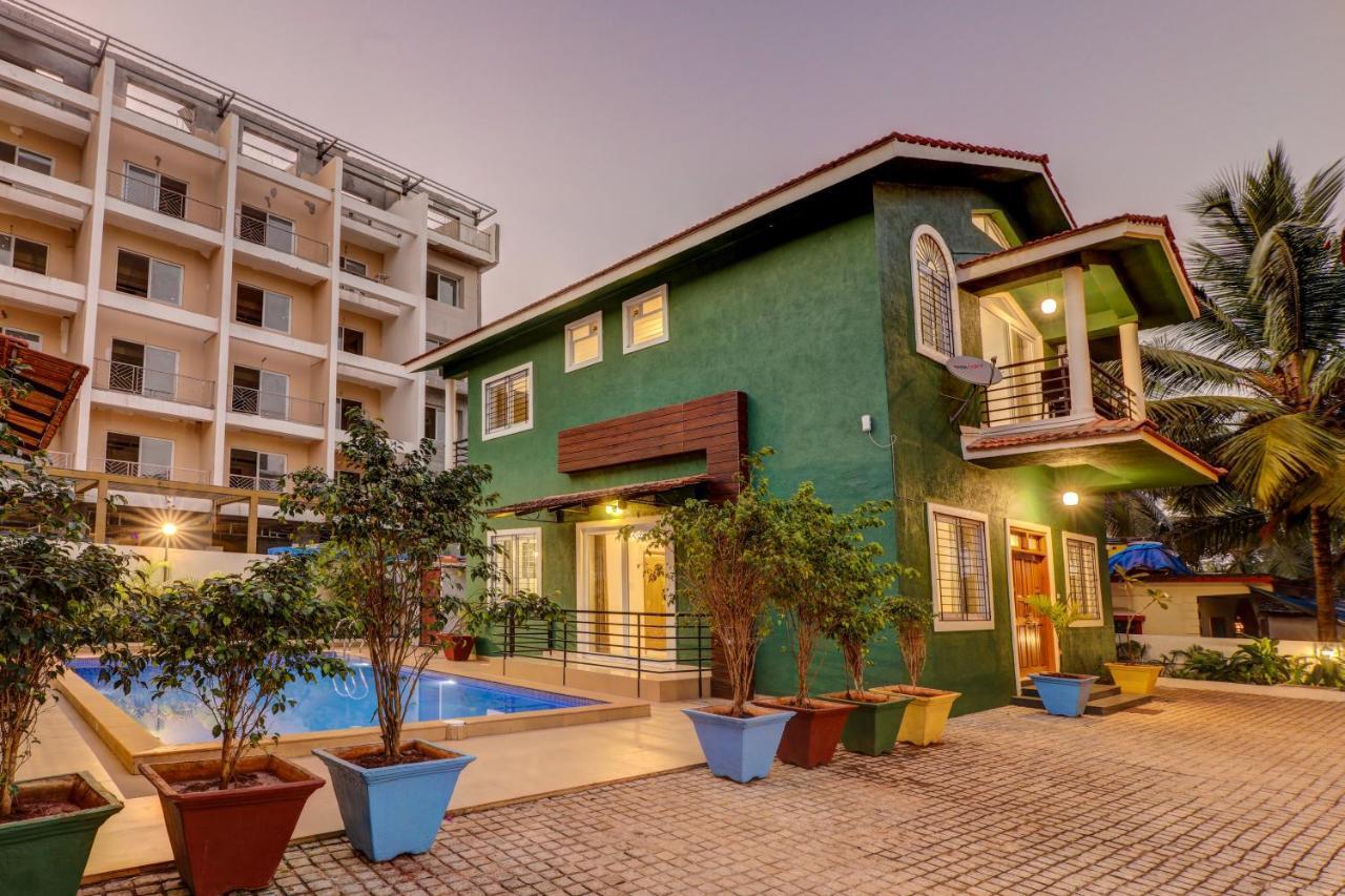 Jaqk Holidays - 9Bhk Villa For Big Groups, Private Pool-Wifi-Cartaker-Parking, North Goa باغا المظهر الخارجي الصورة